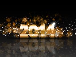 Sparkle New Year background  vector