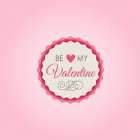 Valentine's day background vector