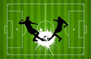 Football or soccer background vector