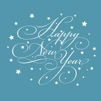 Decorative Happy New Year background vector