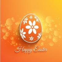 Easter egg background vector