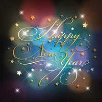 Happy New year background  vector