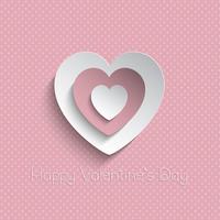 Valentine's day background vector