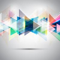 Abstract triangles  vector