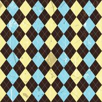 Grunge argyle background  vector