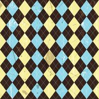 Grunge argyle background  vector