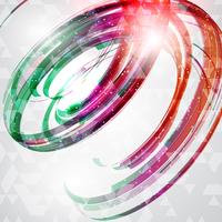 Abstract swirl background vector