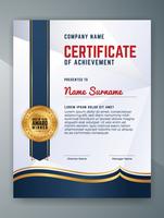 Multipurpose Professional Certificate Template Design. Vector il