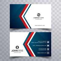 Abstract colorful business card set template design vector