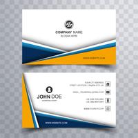Abstract creative business card design  vector