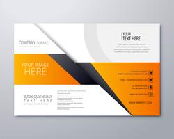 Modern creative business brochure template illustration vector