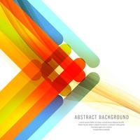 Abstract colorful lines background vector