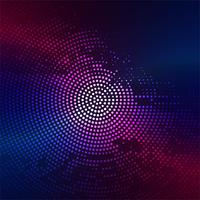 Modern colorful halftone background vector