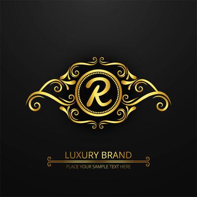 Modern luxury brand logo background 236297 Vector Art at Vecteezy