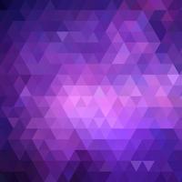 Low poly background in purple  vector