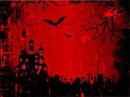Grunge Halloween Background vector