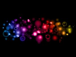 Blurred lights  vector