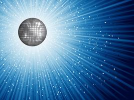 Disco background vector