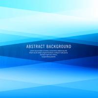 Abstract blue geometric background vector