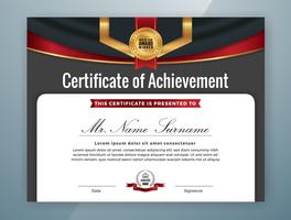 Multipurpose Professional Certificate Template Design vector