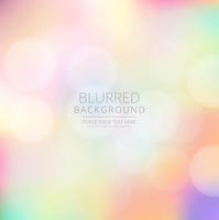 Beautiful colorful blurred background vector