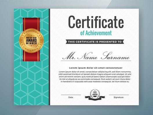 Multipurpose Professional Certificate Template Design