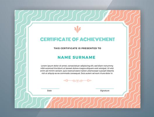 Multipurpose Professional Certificate Template Design