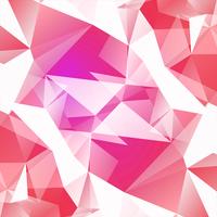 Abstract colorful polygon background vector