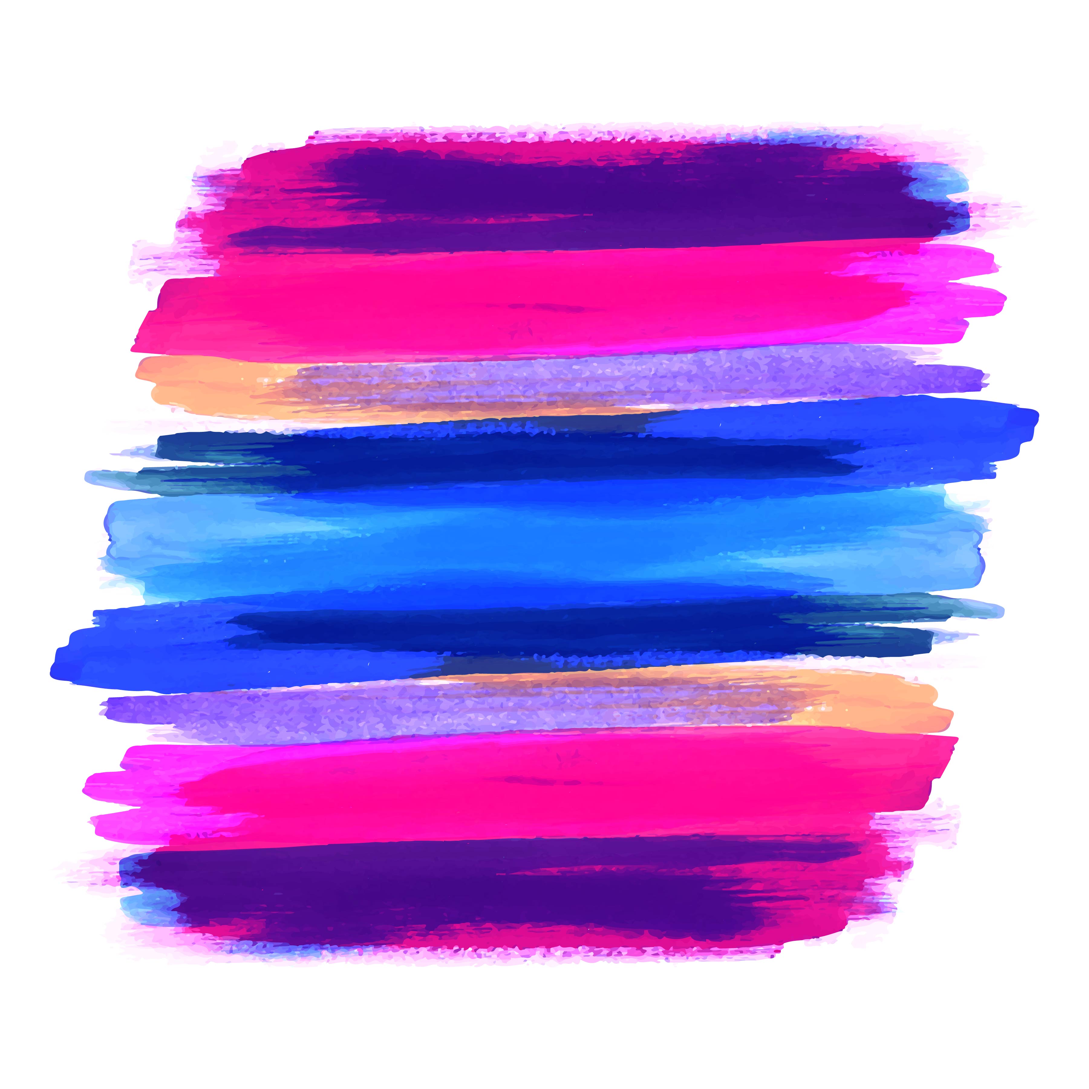 Hand draw colorful watercolor stroke design background - Download Free  Vectors, Clipart Graphics & Vector Art