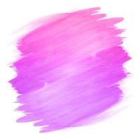 Mano abstracta dibujar trazo de diseño acuarela rosa vector