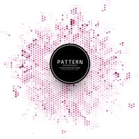 Abstract colorful dotted halftone design vector