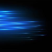 Beautiful blue shiny glowing background vector