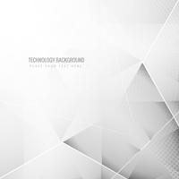 Abstract grey polygon background vector