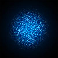 Abstract shiny blue glitters background vector