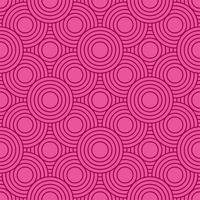 Abstract geometric circle pattern background vector