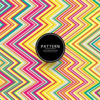 Modern colorful lines geometric pattern design vector