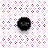 Modern colorful dotted pattern vector