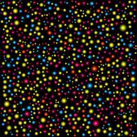 Abstract colorful dots dark modern background illustration vector