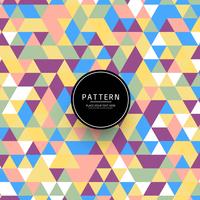 Abstract colorful geometric pattern background vector