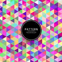 Elegant colorful geometric pattern illustration vector