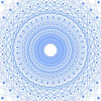 Abstract blue swirl lines background vector