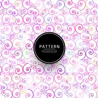 Abstract elegant colorful floral pattern background vector