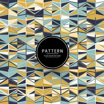 Abstract colorful geometric pattern vector