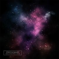 Abstract dark galaxy background vector