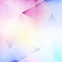 Abstract colorful creative polygon background vector