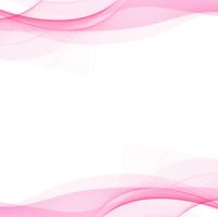 Abstract creative pink wave background vector