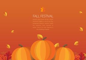 Fall Festival Colorful Border Template vector