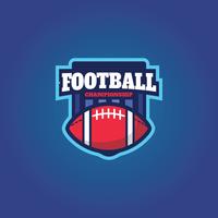 American Football Vector Emblem