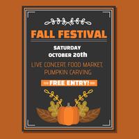 Fall Festival Vector