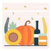 Vector Autumn Elements and Illustration